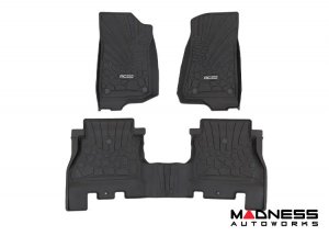 Jeep Wrangler JL Unlimited Floor Liners - Flex Fit - Front & Rear Jeep Wrangler JL Unlimited Floor Liners - Flex Fit - Front & Rear